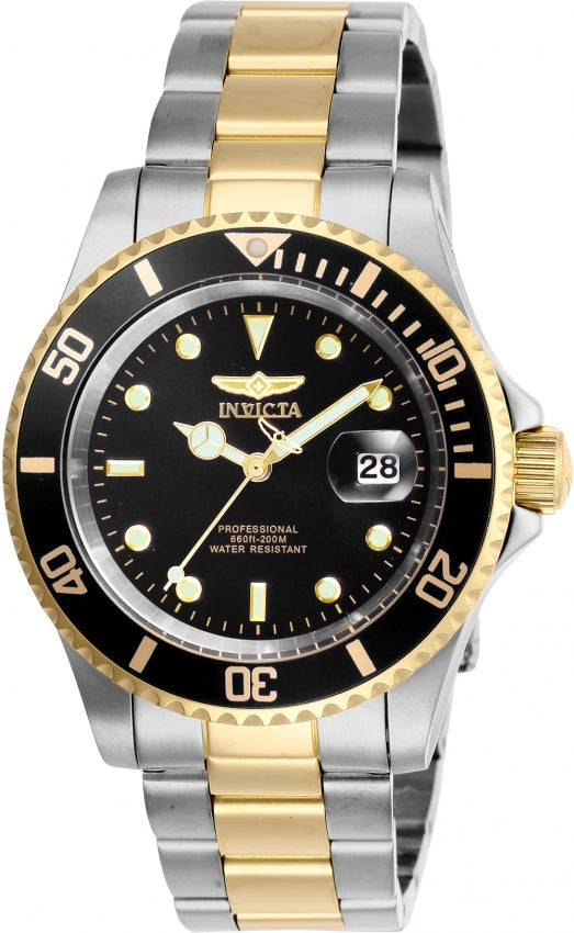 Invicta Pro Diver Men's Watch - 40mm, Steel, Gold